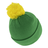 BONNET D’HIVER AVEC POMPON | GREEN | 1 | Diel