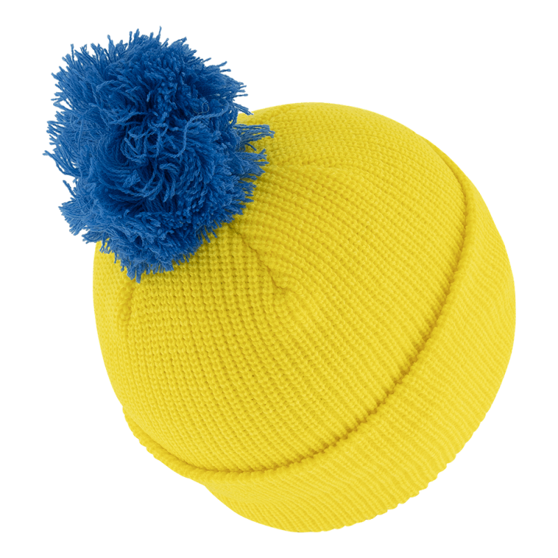 BONNET D’HIVER AVEC POMPON | YELLOW | 1 | Diel