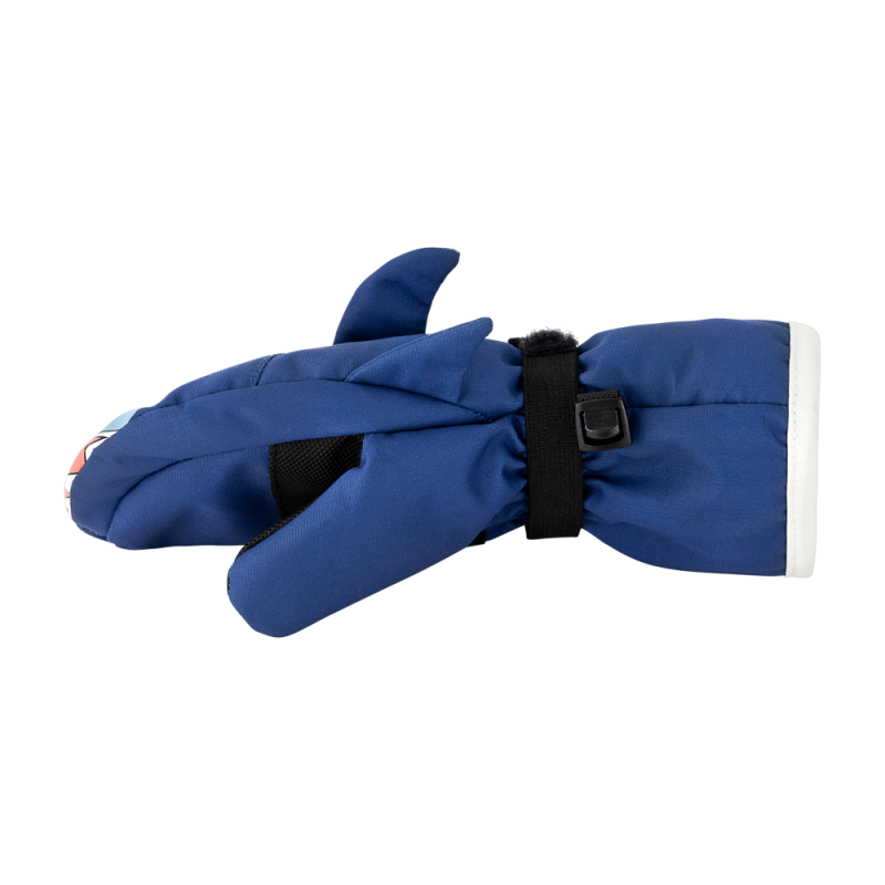 GANTS DE SKI ENFANT BLEUS AVEC MOTIF REQUIN | BLUE | XS-S | Diel