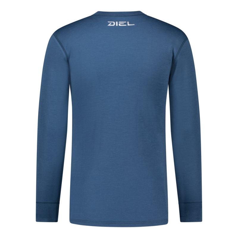 SOUS-VÊTEMENT THERMIQUE MASCULIN EN MÉRINOS | BLUE | XS-S-M | Diel