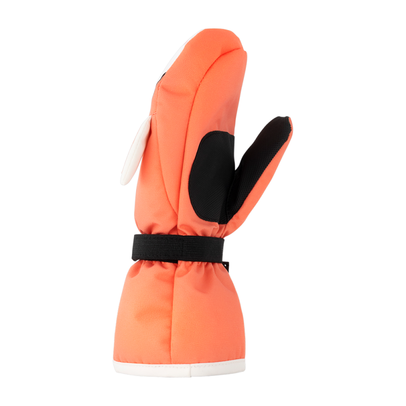 GANTS DE SKI ENFANT AVEC DESIGN LAPIN | ORANGE | S-M | Diel