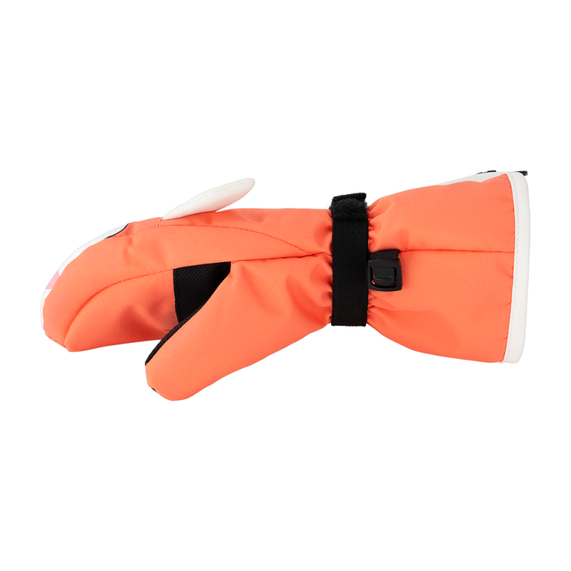GANTS DE SKI ENFANT AVEC DESIGN LAPIN | ORANGE | S-M | Diel