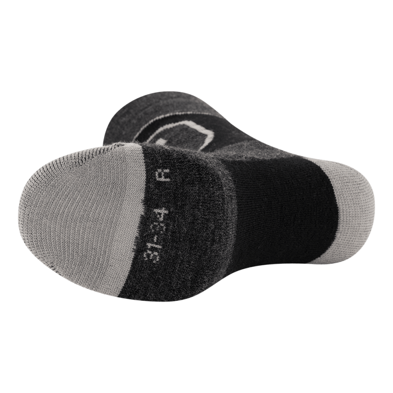 Chaussettes en mérinos pour enfants | black | 31 - 34 | Diel