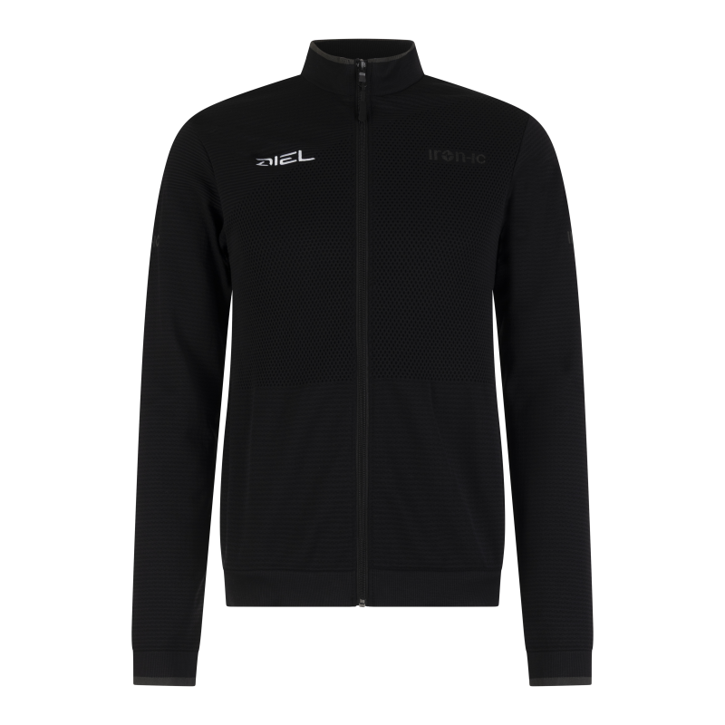 SWEAT-SHIRT ZIPPÉ HOMME | BLACK | 2XL(56) | Diel