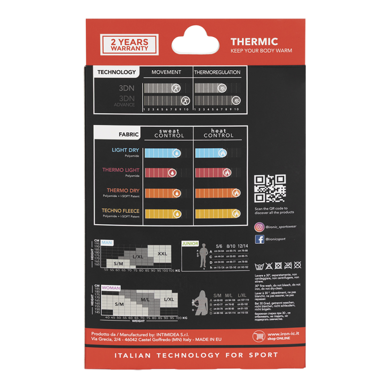 SOUS-VÊTEMENTS THERMIQUES FEMME – ENSEMBLE | BLACK | L-XL | Diel