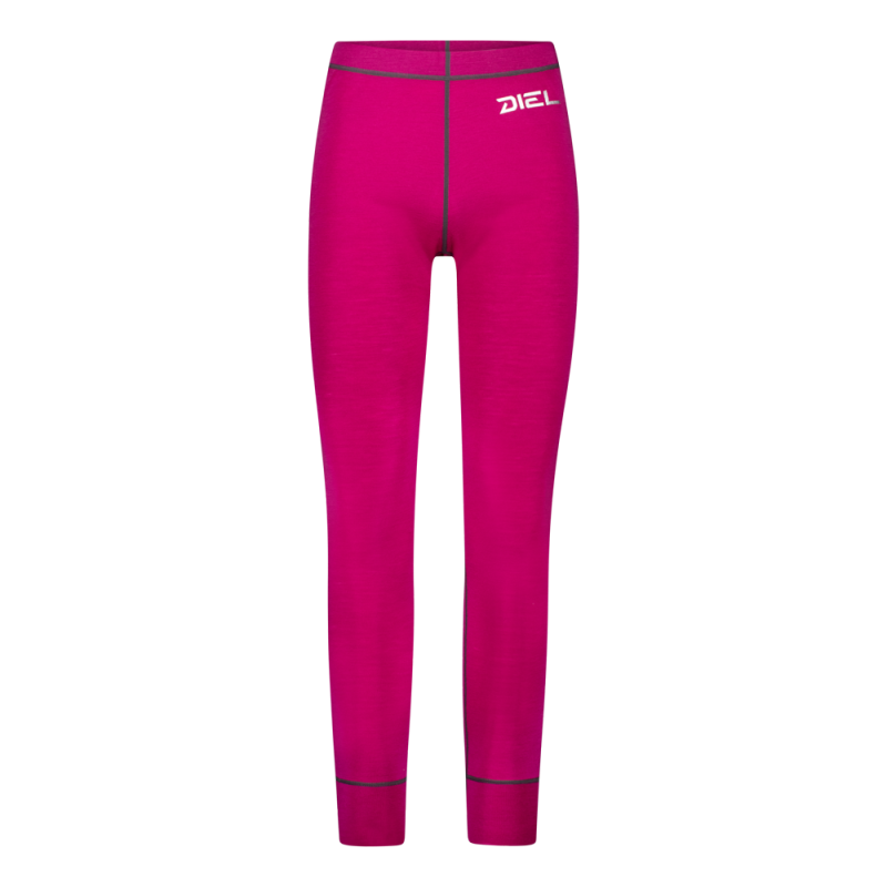 Sous-vêtement thermique féminin en mérinos | PINK | XS-S-M | Diel