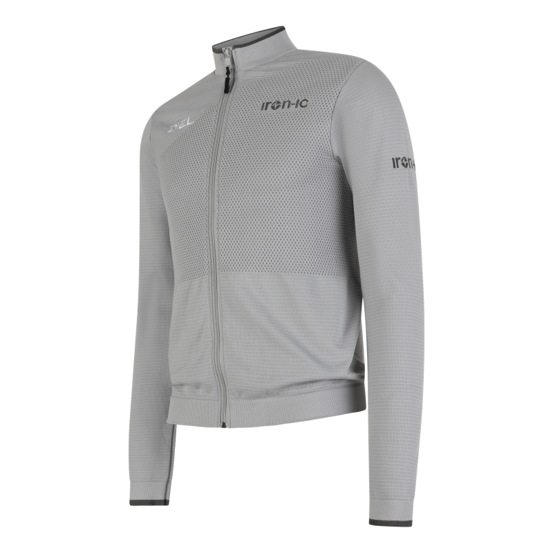 SWEAT-SHIRT ZIPPÉ HOMME | GREY | 2XL(56) | Diel