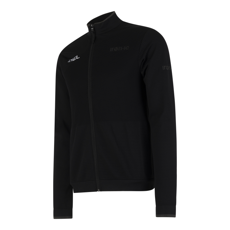 SWEAT-SHIRT ZIPPÉ HOMME | BLACK | XL(54) | Diel