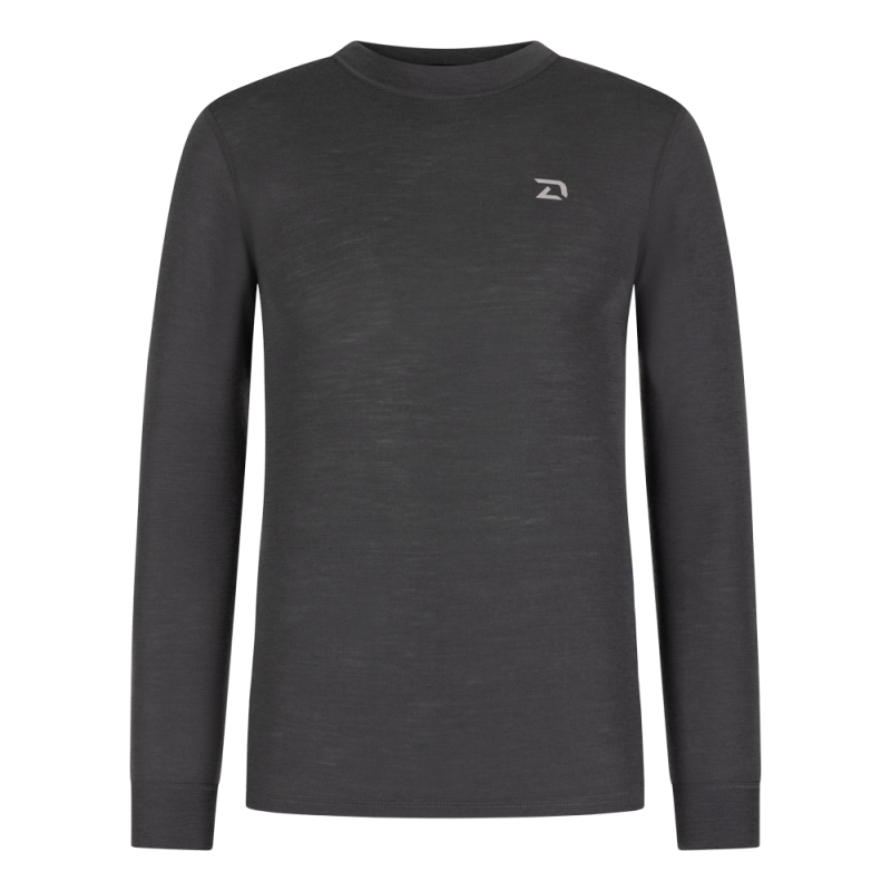 SOUS-VÊTEMENT THERMIQUE MASCULIN EN MÉRINOS | GRAY | XS-S-M | Diel